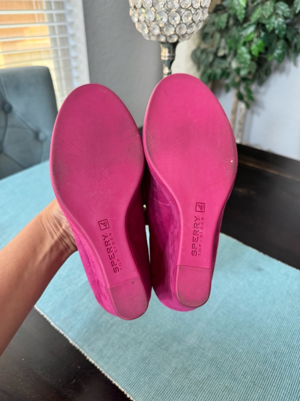 Sperry Top-Sider Jeffrey women's suede wedge heels 7.5 - Picture 7 of 7